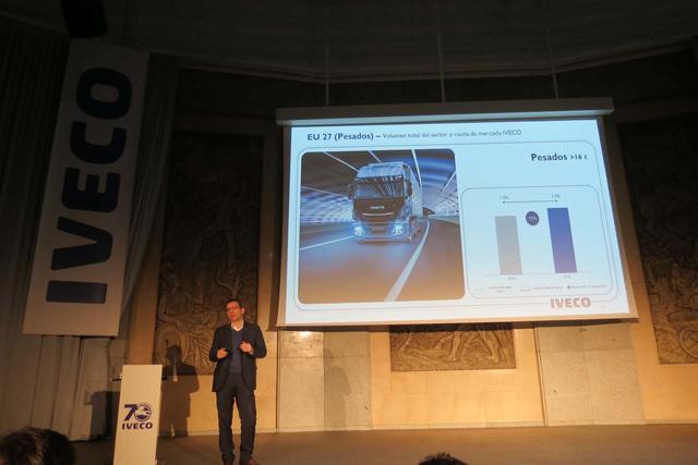 Lahutte, máximo responsable de IVECO a nivel mundial, se marca como objetivo crecer en España.